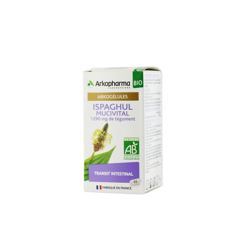 Arkopharma Arkocápsulas Ispaghul Mucivital Bio 45 Cápsulas