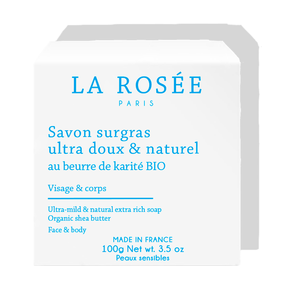 LA ROSÉE Jabón supergraso ultrasuave y natural 100g