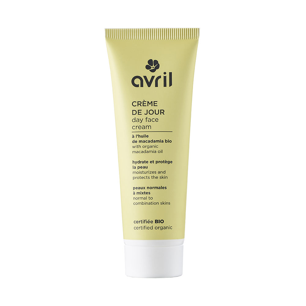 Avril Crema de día con Aceite de Macadamia Bio pieles normales a mixtas 50 ml