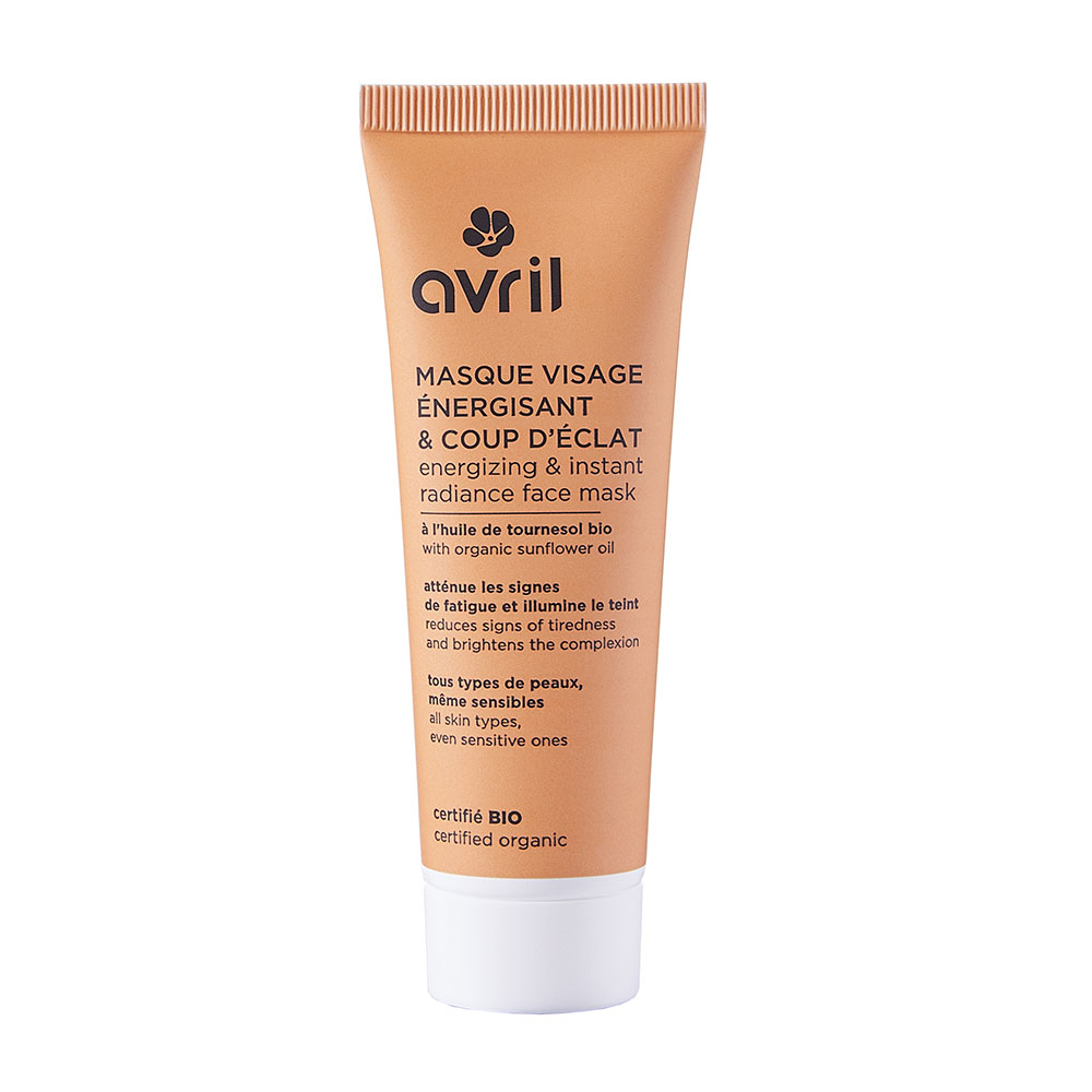 Avril Mascarilla facial energizante con Aceite de Girasol Ecológico 50 ml