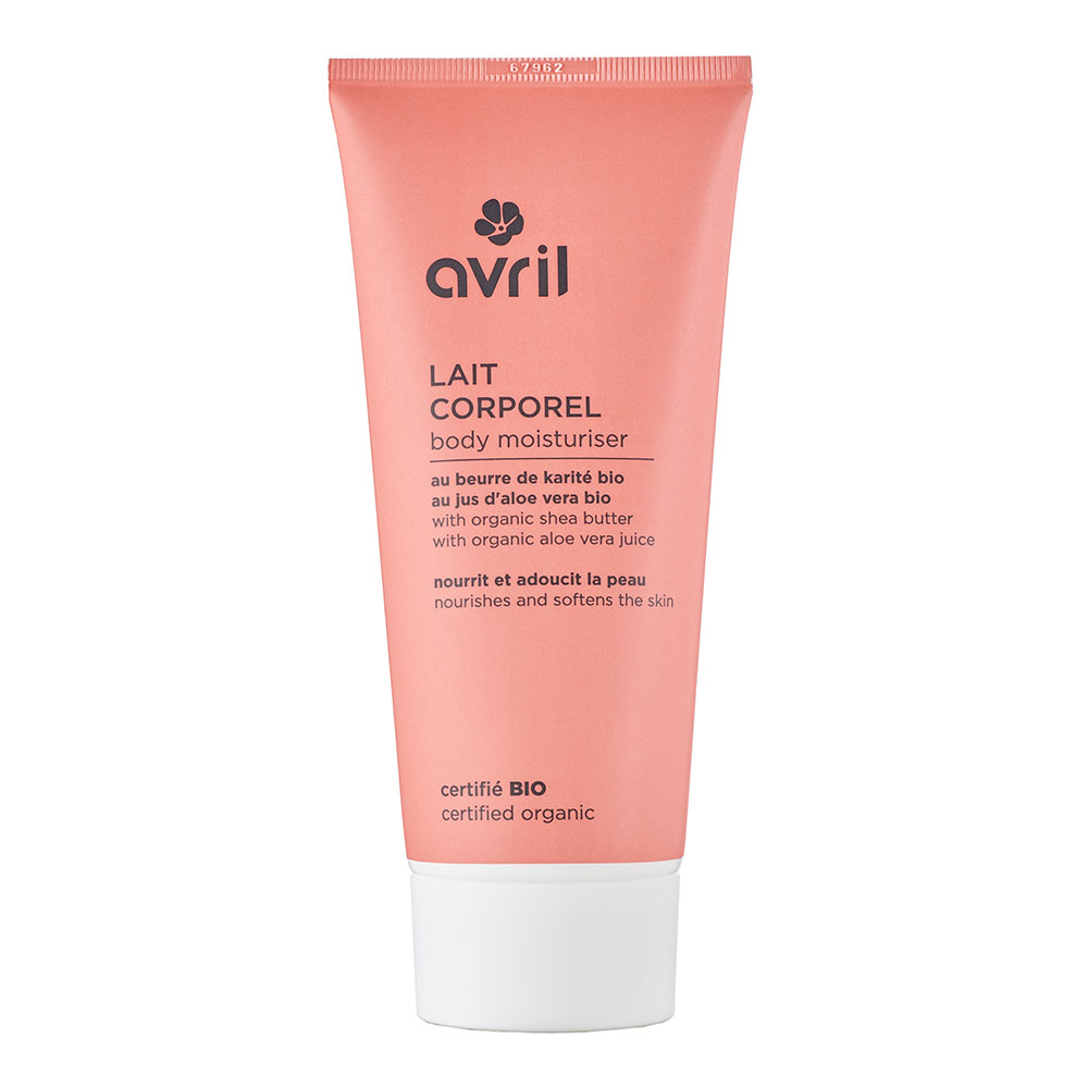 Avril Loción corporal con manteca de karité y jugo de aloe vera ecológico 200 ml