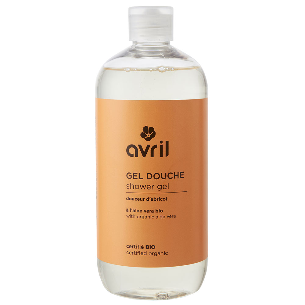 Avril Gel de ducha de albaricoque Bio 500 ml
