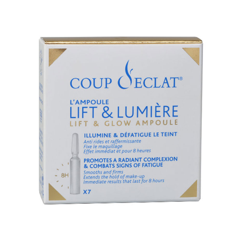 Coup D'Eclat Ampollas lifting y luminosidad pieles sensibles 7x1ml ampollas