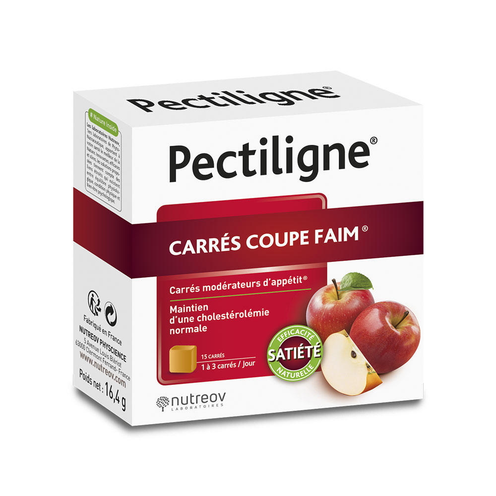 Nutreov Pectiligne Carrés saciantes 15 unidades