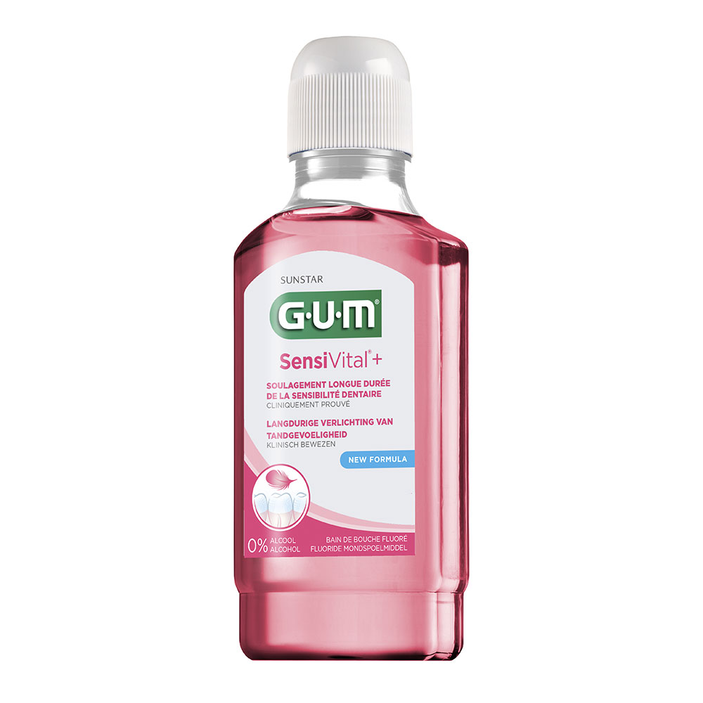 Gum SensiVital+ Colutorio Dientes Sensibles 300 ml