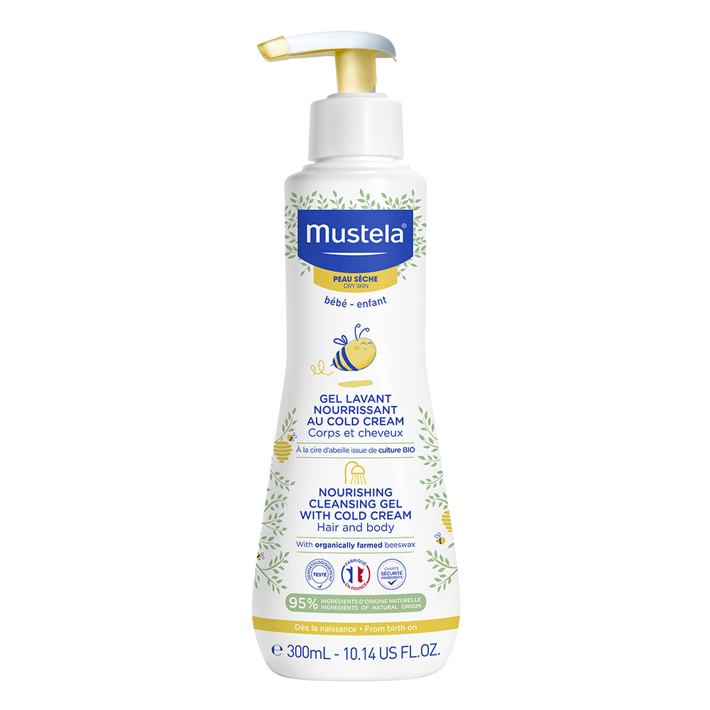 Mustela Gel Limpiador Nutritivo Cold Cream Pieles Secas 300 ml