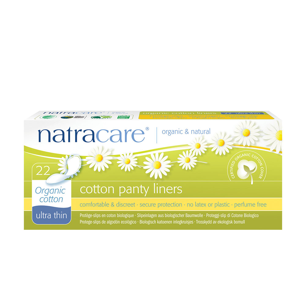 Natracare Slip de Algodón Ecológico Ultrafino Caja de 22