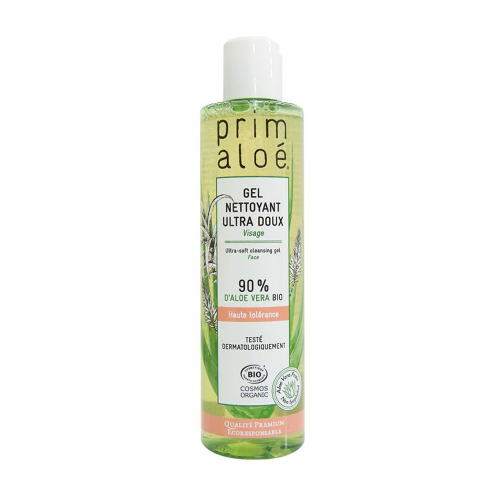 Prim Aloe Gel limpiador muy suave 90% Aloe Vera 250 ml