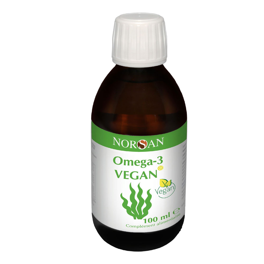Norsan Aceite Vegano de Algas Omegas 3 Sabor Limón 100 ml