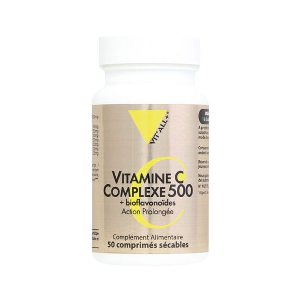 Vit'All+ Complejo Vitamina C 500 50 comprimidos