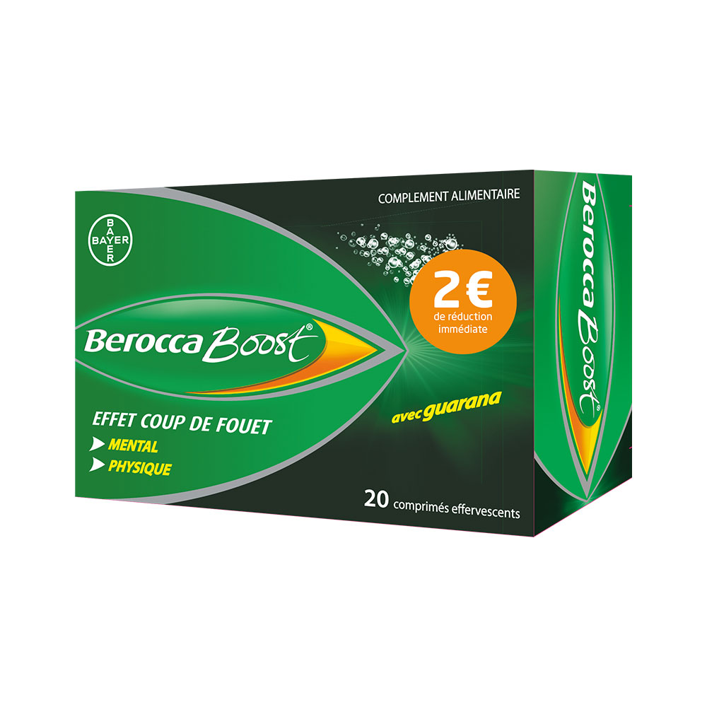 Bayer Berocca Boost oferta especial 20 comprimidos efervescentes