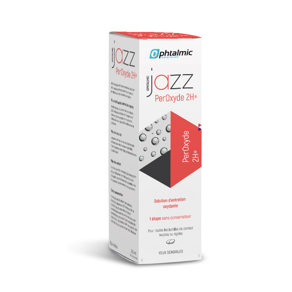 Ophtalmic Peroxyde 2H Solución de mantenimiento Jazz Oxidante 225 ml