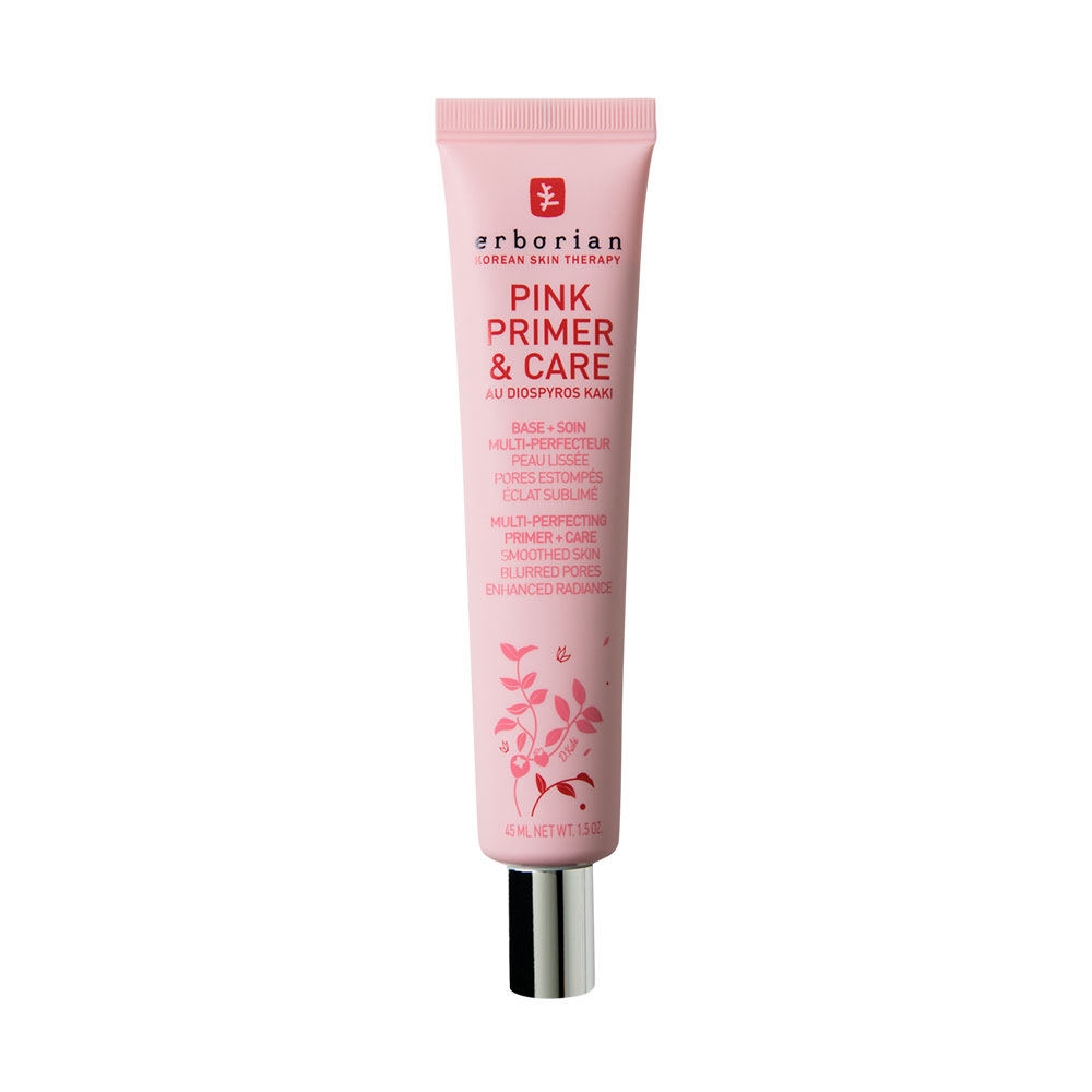 Erborian Pink Primer & Care Base de maquillaje y cuidado perfectora piel alisada 45 ml