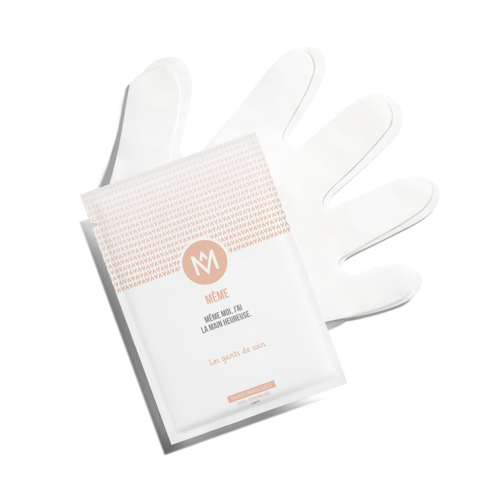 MÊME Guantes de cuidado para manos frágiles 2x15ml