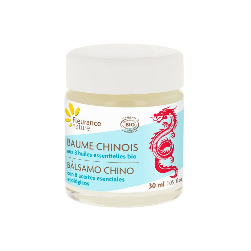 Fleurance Nature Bálsamo chino con 8 aceites esenciales orgánicos 30 ml