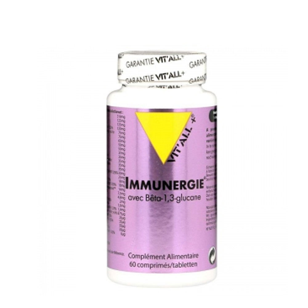 Vit'All+ Inmunergía con Beter-1,3-glucano 60 Comprimidos