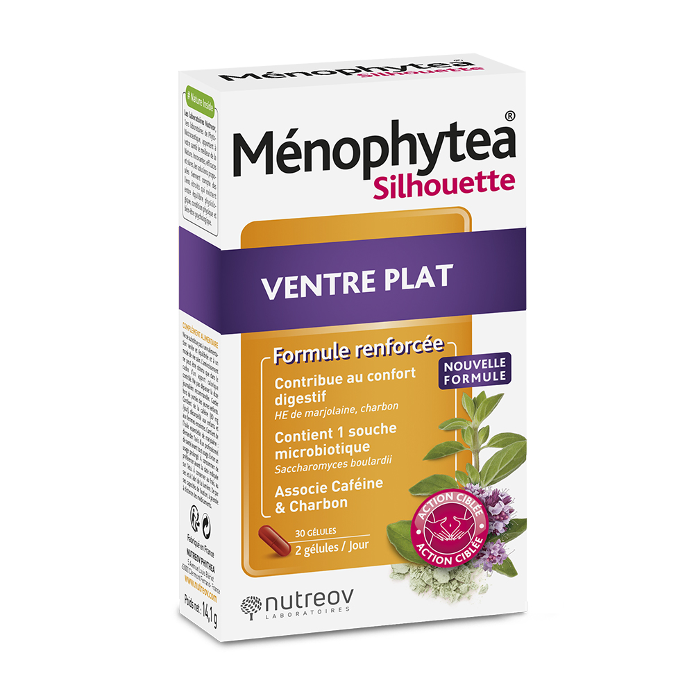 Ménophytea Menophytea Silueta Vientre Plano 30 Comprimidos 30 gélules