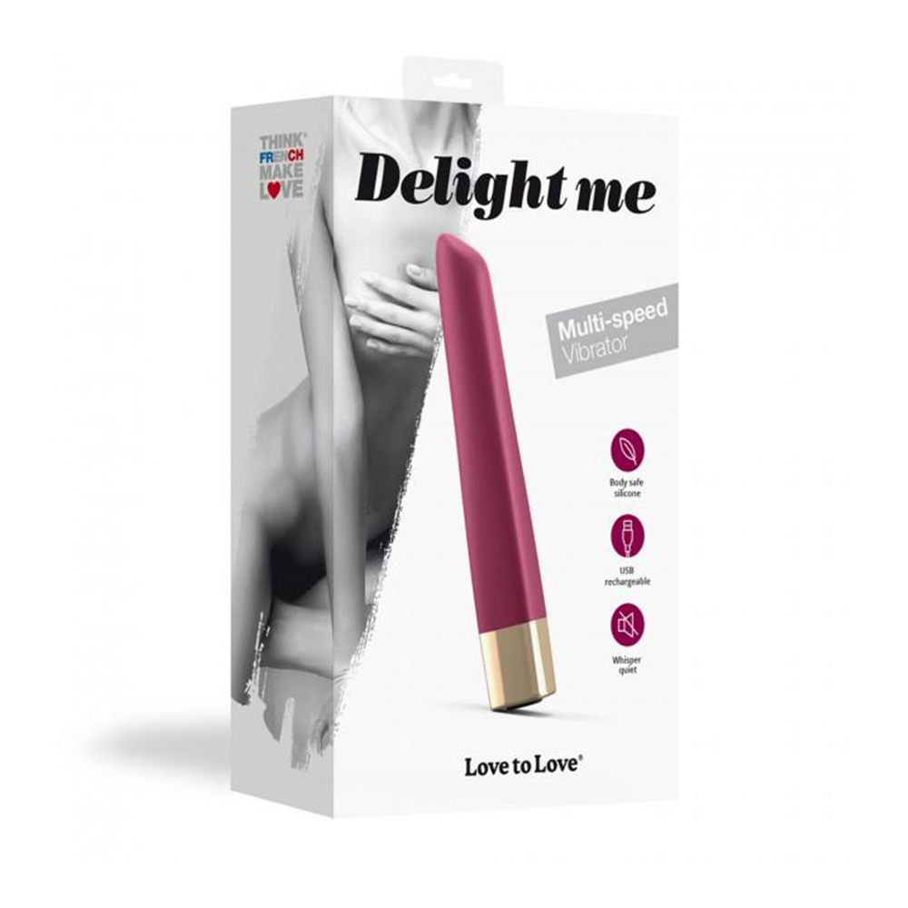 Love To Love DELIGHT ME - Vibrador Multi-speed - Púrpura