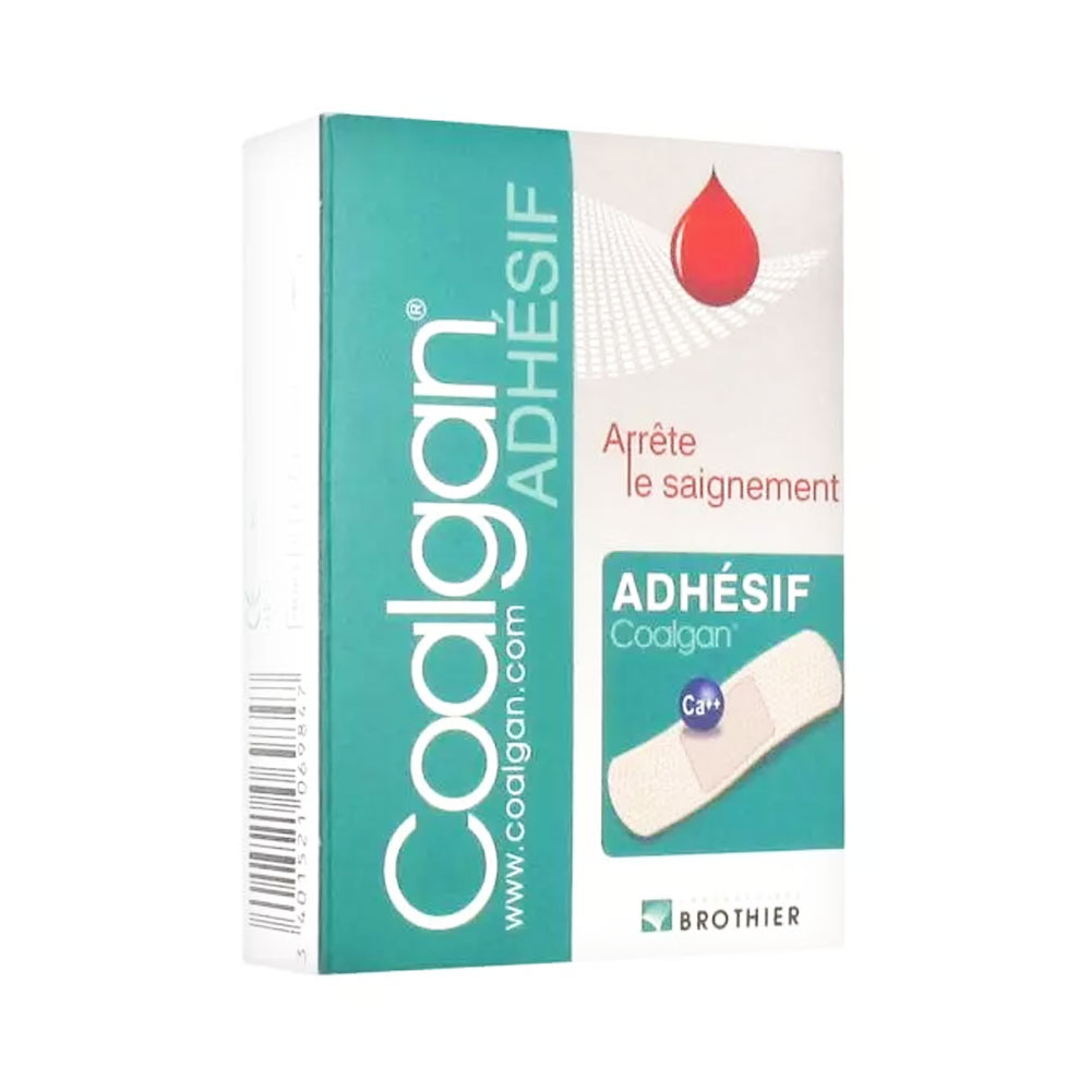 Brothier Coalgan Apósitos hemostáticos Adhesivo x12
