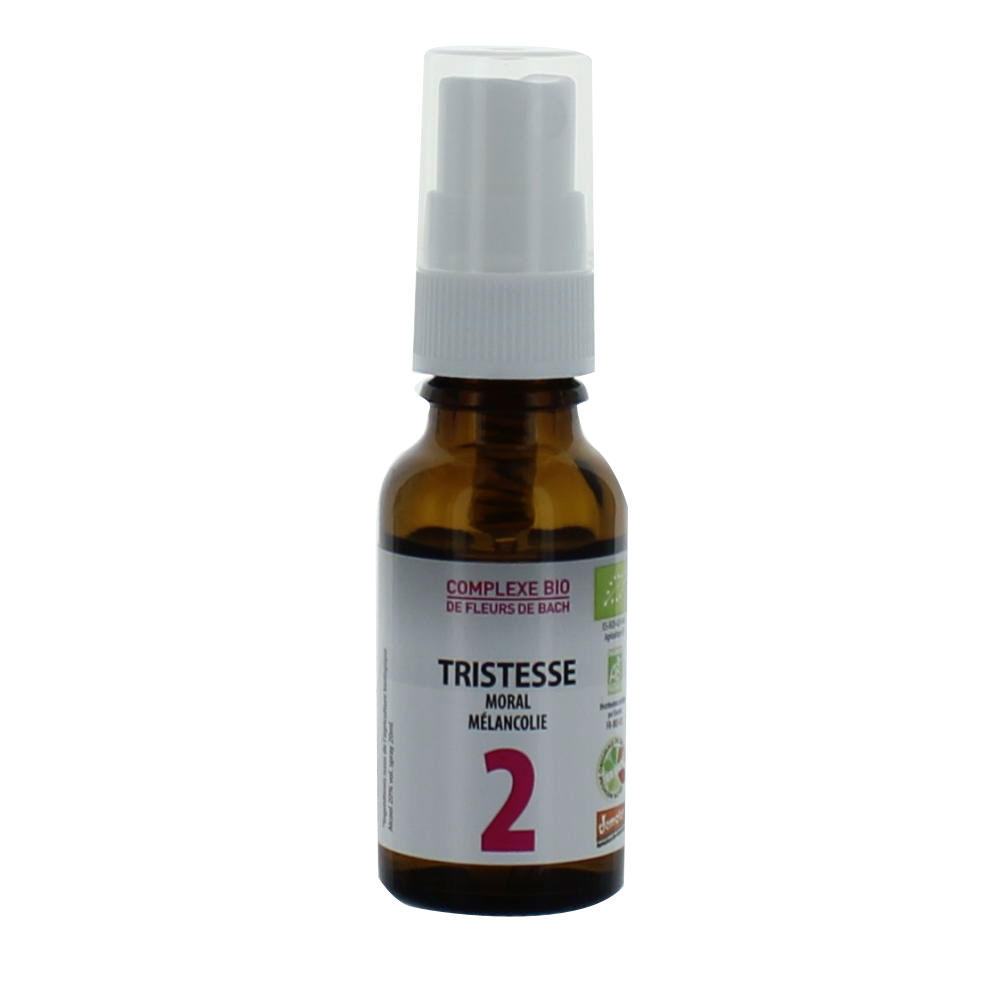 Dr. Theiss Naturwaren BACH COMPLEJO BIO Nº 2 TRISTEZA MORAL MELANCOLÍA 20 ml