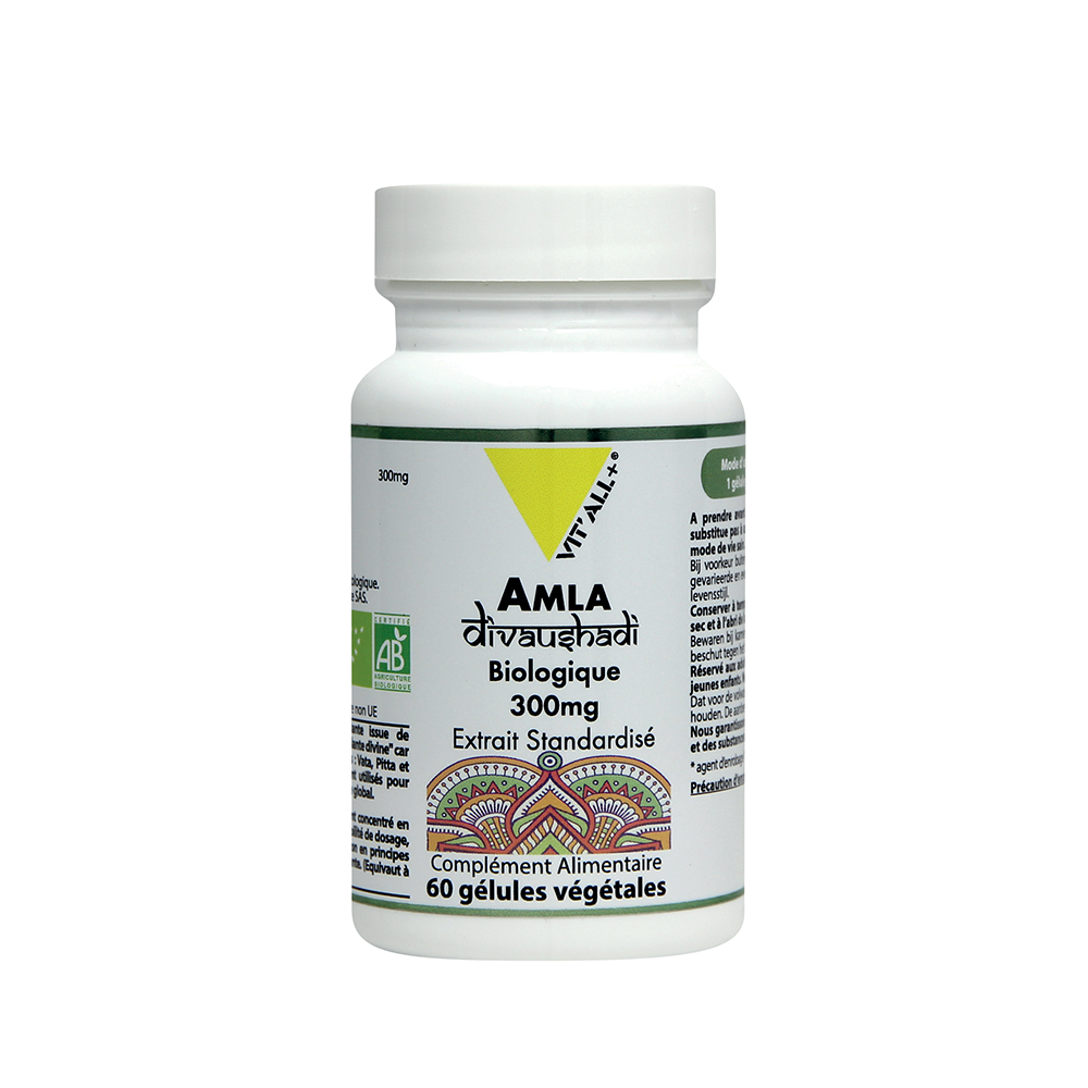 Vit'All+ Amla ecológico 300 mg Extracto estandarizado 60 cápsulas