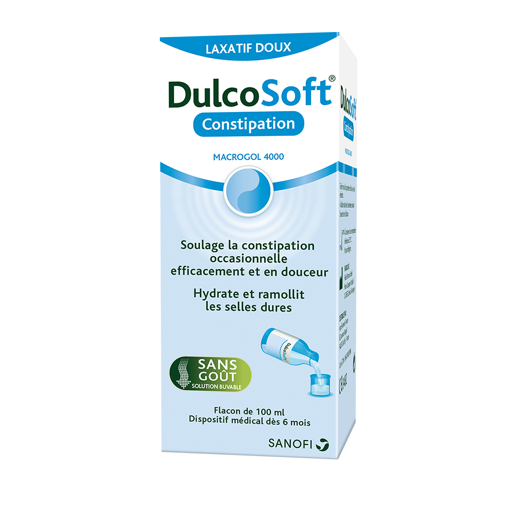 Dulcosoft Laxante suave para el estreñimiento con Macrogol 4000 100 ml