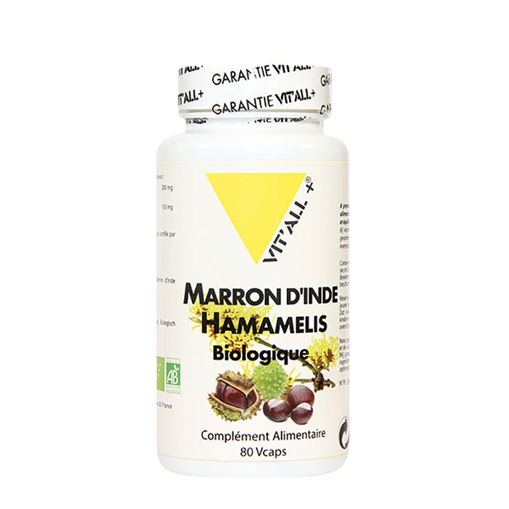 Vit'All+ Castaño de Indias Hamamelis 80 capsules