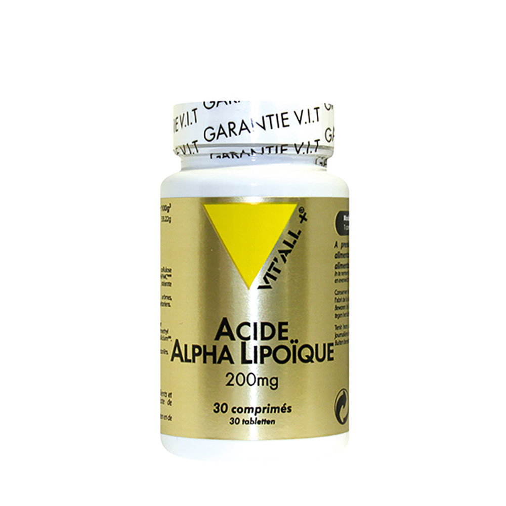 Vit'All+ Ácido alfa lipoico 200 mg 30 comprimidos