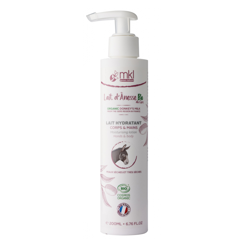 Mkl Leche hidratante para manos y cuerpo certificada COSMOS BIO 200 ml