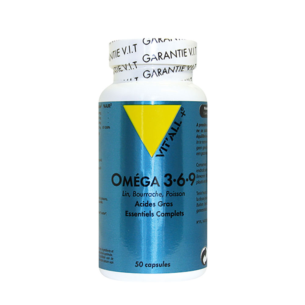 Vit'All+ Omega 3 6 9 50 cápsulas