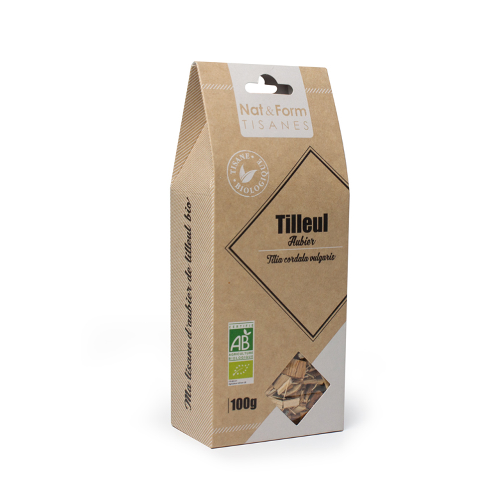 Nat&Form Tisana ecológica de corteza de tilo blanco 100g
