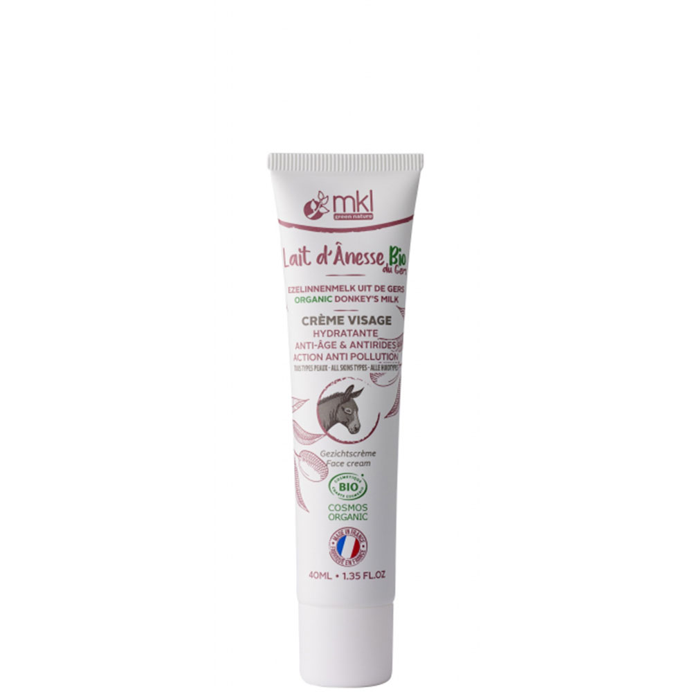 Mkl Crema Facial Antiedad Leche de Asno COSMOS BIO 40 ml