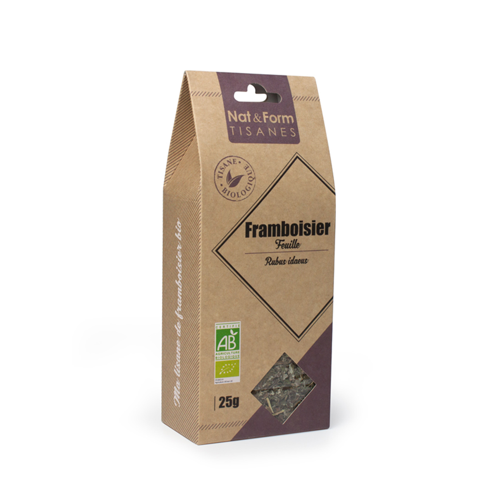 Nat&Form Té de hojas de frambuesa 25g