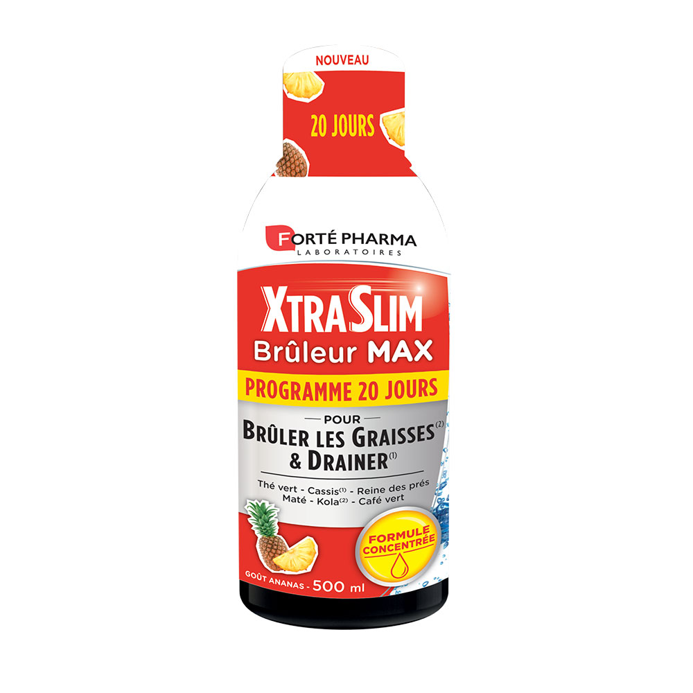 Forté Pharma XtraSlim Quemagrasa drenante programa 20 días 500ml