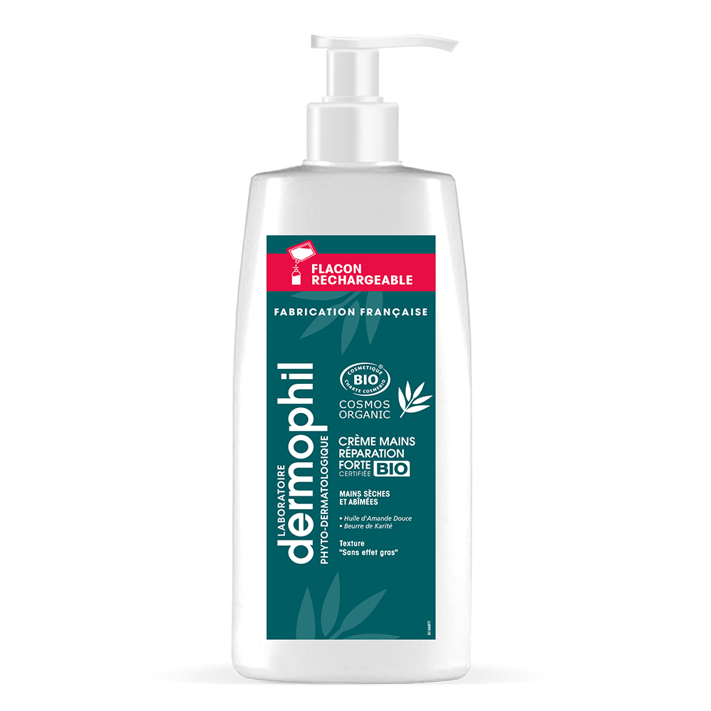 Dermophil Indien Intensos Creme Mains Bio Reparación Forte 200 ml