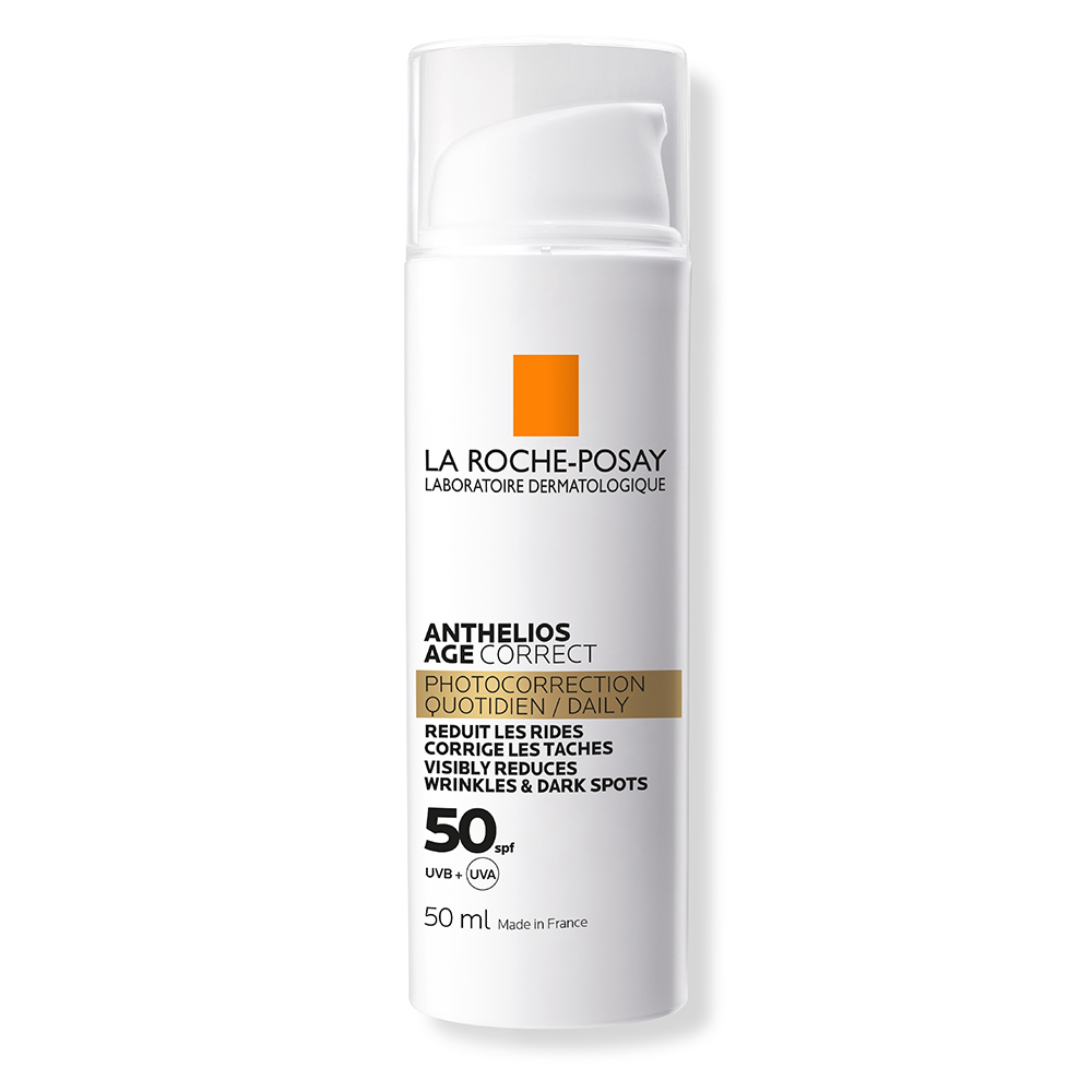 La Roche-Posay Anthelios Crema solar facial SPF50 con corrección de edad y perfume 50 ml