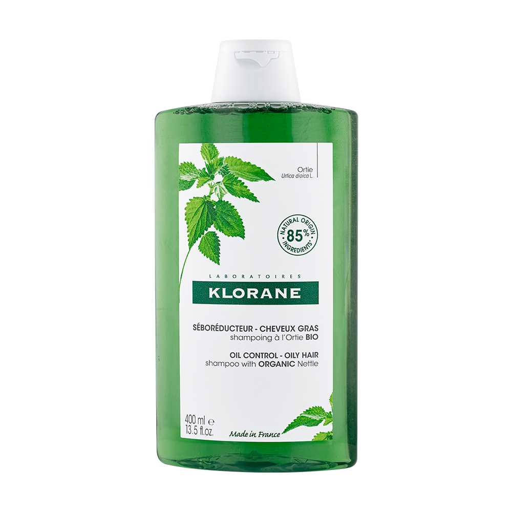 Klorane Ortiga Champú seborregulador cabello graso 400ml