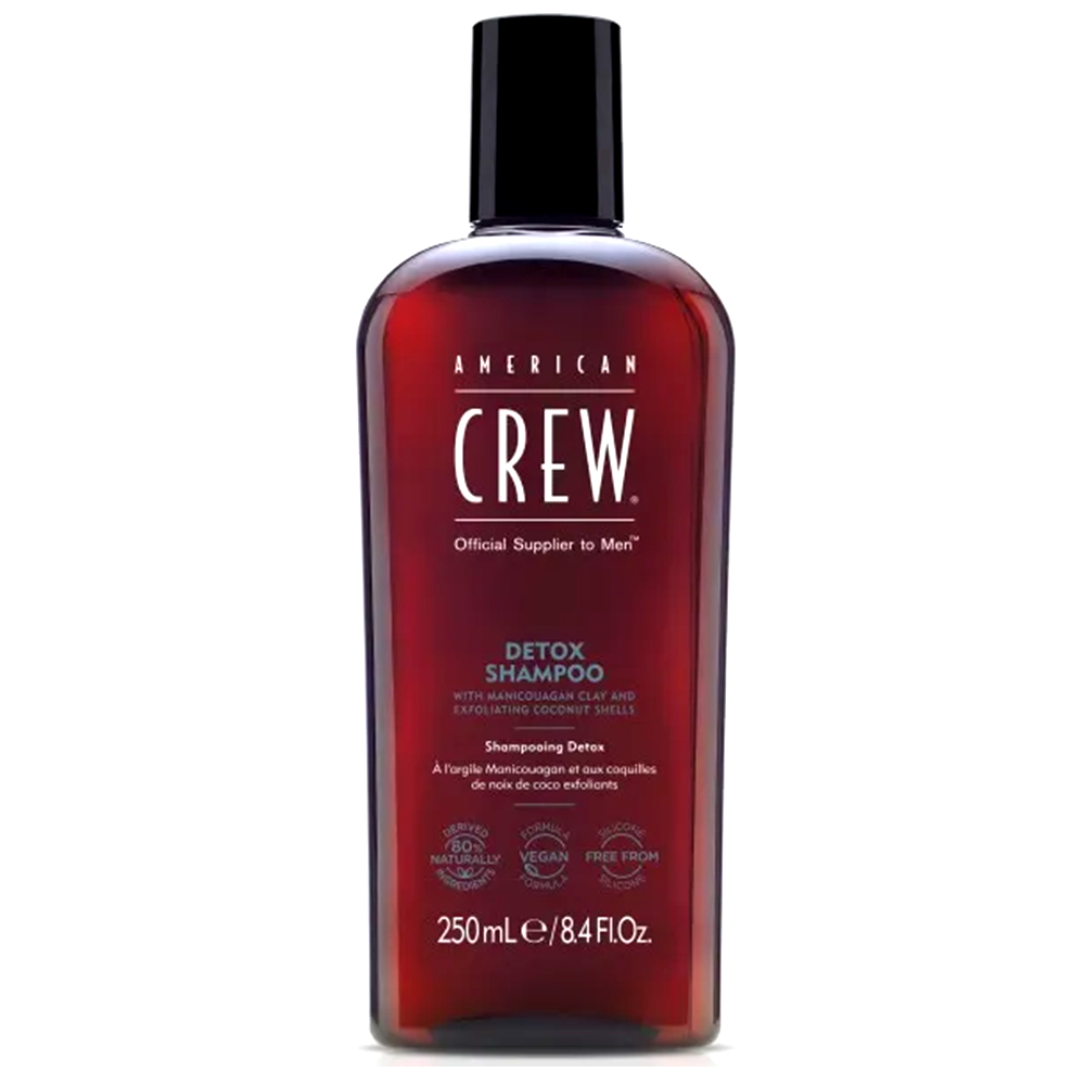 American Crew Cuerpo y cabello Champú Detox Arcilla 250 ml