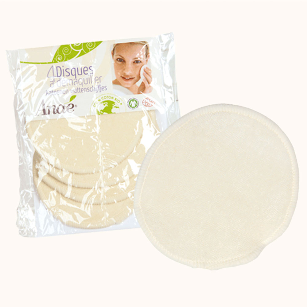 Anae Almohadillas desmaquillantes lavables x4