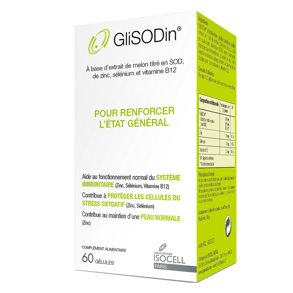 Isocell Glisodin Situación general 60 cápsulas