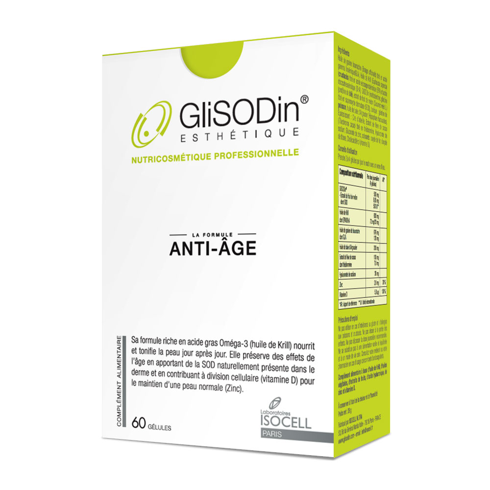 Isocell Glisodin Antiedad 60 cápsulas
