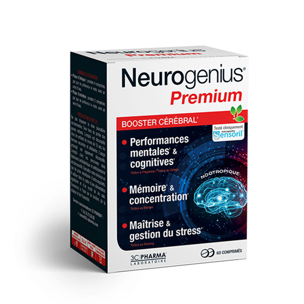 3C Pharma Neurogenius Premium 60 comprimidos
