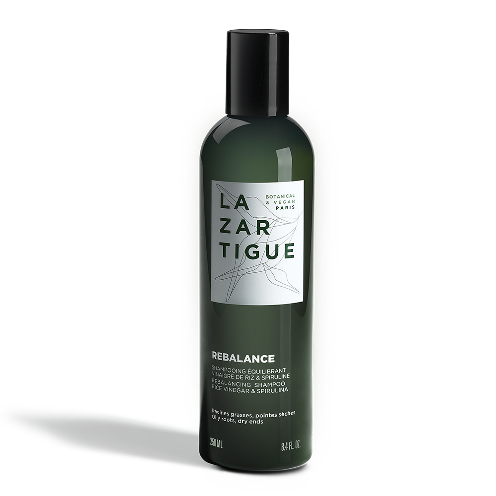 Lazartigue Rebalance Champú para raíces grasas y puntas secas 250 ml