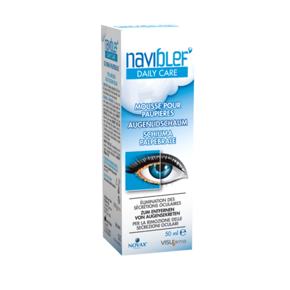 Visufarma Naviblef Daily Care Espuma para Párpados 50 ml