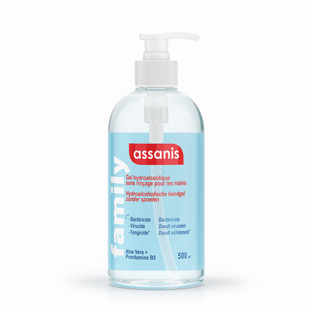 Assanis Family Gel Hidroalcoholico Para Manos 500 ml