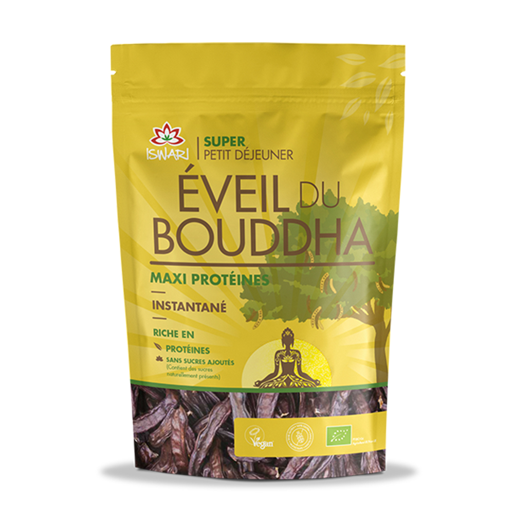 Iswari Eveil du Bouddha Maxi Protéines Biografía Super Desayuno 360g