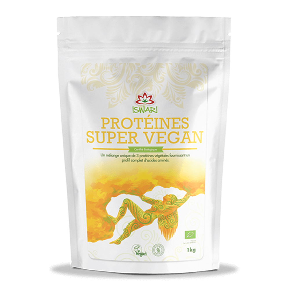Iswari Proteína Vegetal Proteínas ecológicas Super Veganas 250g