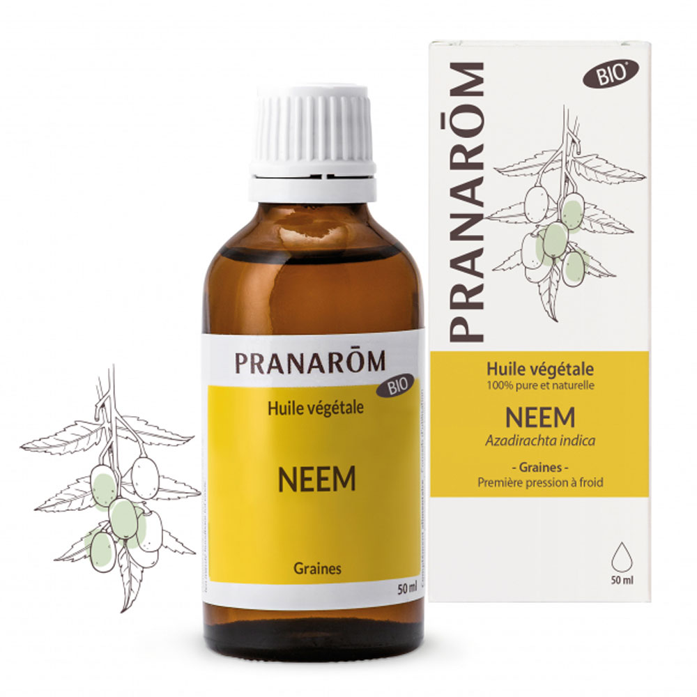 Pranarôm Aceites Vegetales Aceite de neem ecológico 50 ml