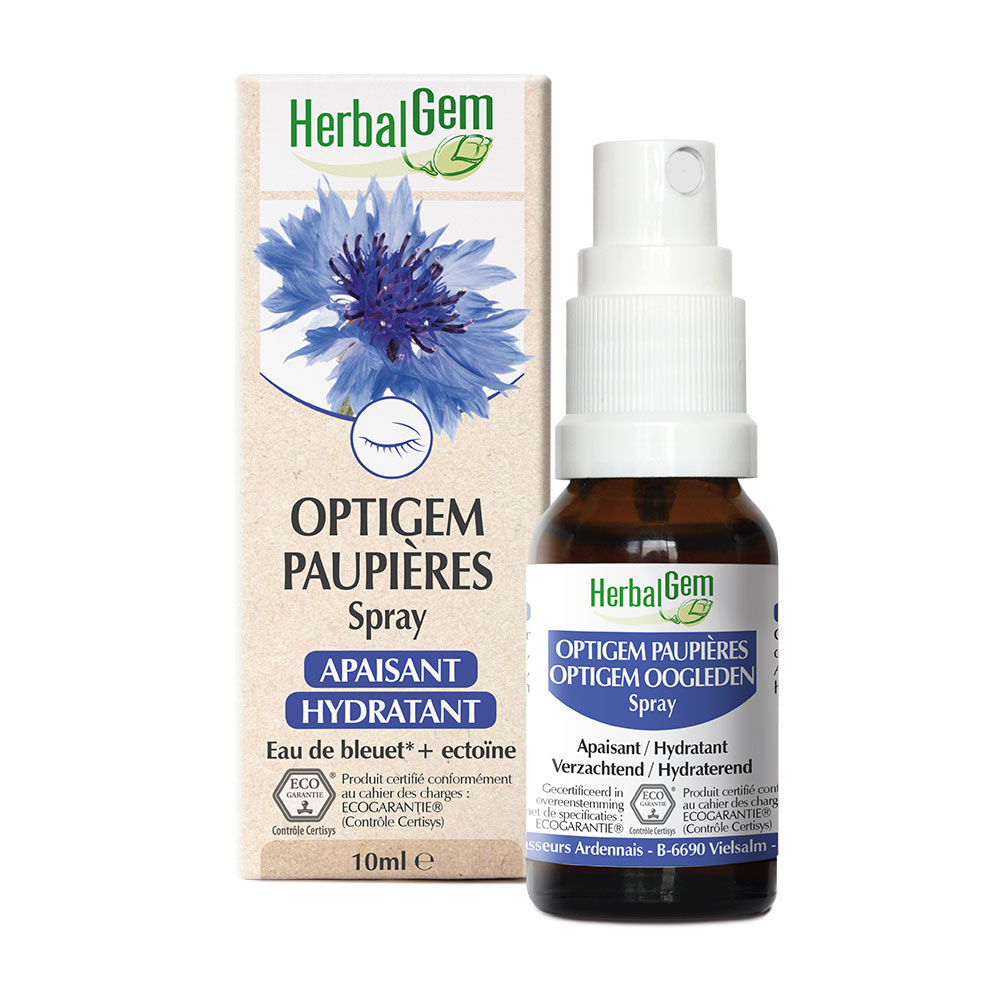 Herbalgem Optigem Spray Calmante e Hidratante para Párpados 10 ml
