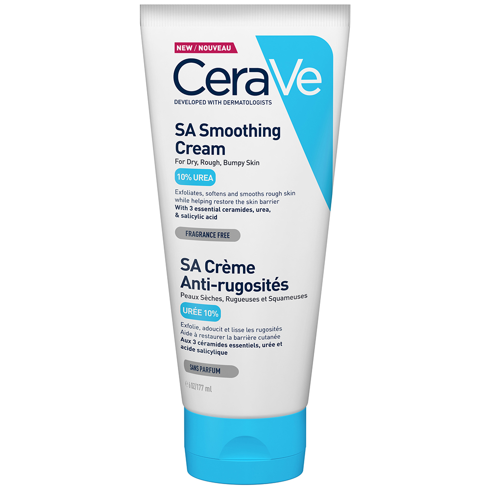 Cerave Body SA Crema exfoliante 10% urea y ácido salicílico piel seca 177 ml